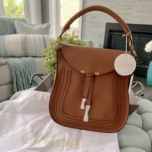 COPY - **Sold** NWT Chloe Marcie Hobo Bag Tan
